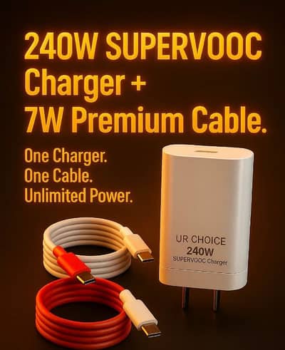 240W SuperV00C Fast Charger