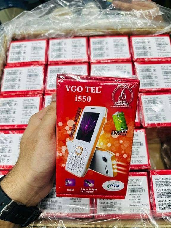 VGO TEL vgotel i550 Feature keypad phone Official PTA Approved