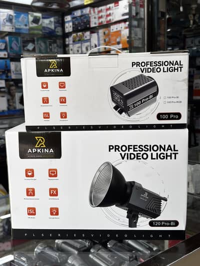 Apkina 120 pro - 100 pro - continue video light - 100w or 120w