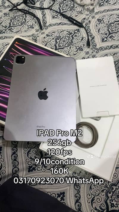 IPAD Pro M2 256gb