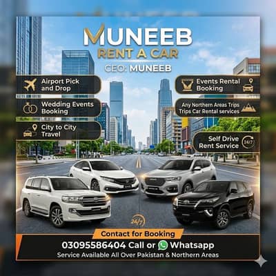 Self Drive Rent A Car in Lahore - Kia-City-Civic- for Wedding, Events