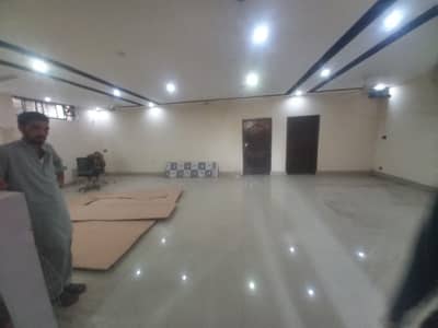 Tile floor Hall available for rent in wapda town