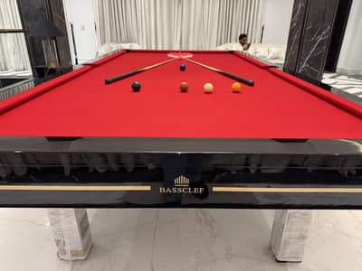 Bassclef pool table/bassclef Grand piano/billiards/snooker/pool table