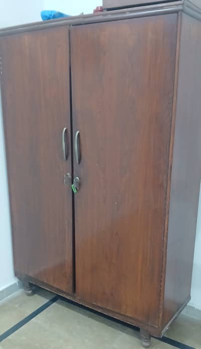 Wooden 2-Door Cupboard