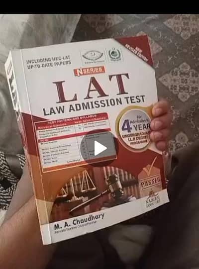 LAT law admissions Book