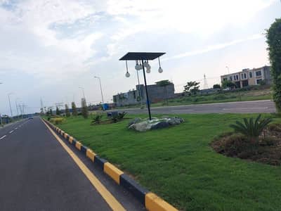 44 Marla Corner Plus 100 Feet Boulevard Plot Available For Sale In Ayesha Block Abdullah Gardens Canal Road