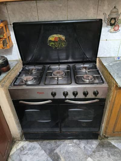 Rays Kitchen Cooking range with 5 stove