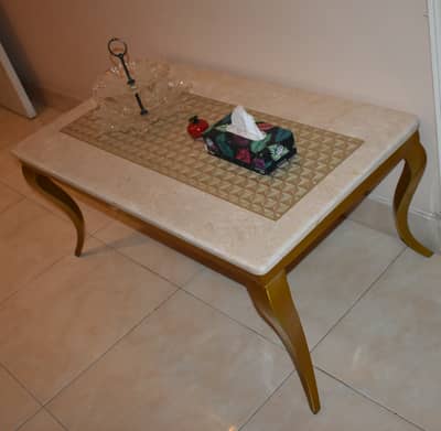 MARBLE TOP TABLE