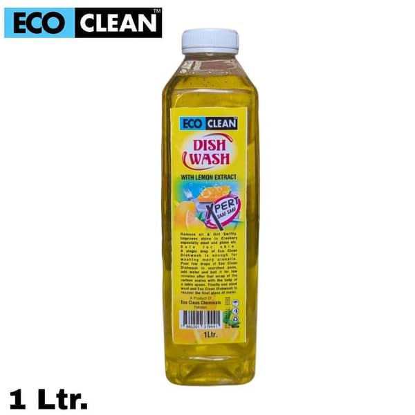 1 LITER LEMON DISHWASH, DISHWASHING OR DISHWASHER LIQUID - PROFESSIONAL IN GREASE CUTTING