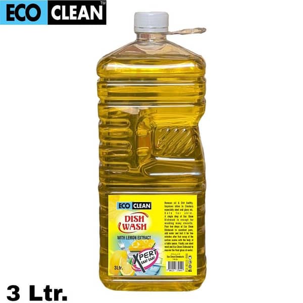 3 LITER LEMON DISHWASH, DISHWASHING OR DISHWASHER LIQUID - PROFESSIONAL IN GREASE CUTTING