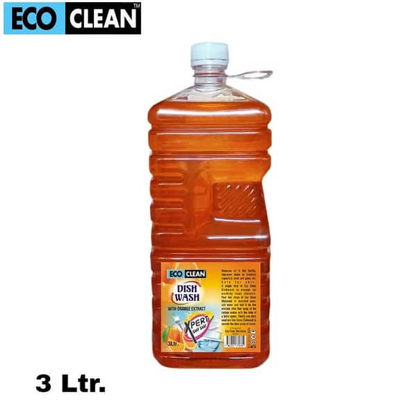 3 LITER ORANGE DISHWASH, DISHWASHING OR DISHWASHER LIQUID - PROFESSIONAL IN GREASE CUTTING