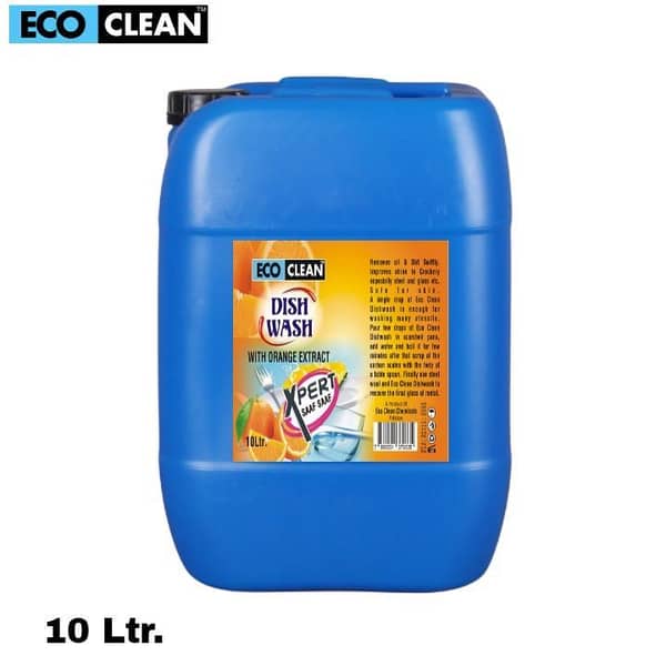 10 LITER ORANGE DISHWASH, DISHWASHING OR DISHWASHER LIQUID - PROFESSIONAL IN GREASE CUTTING