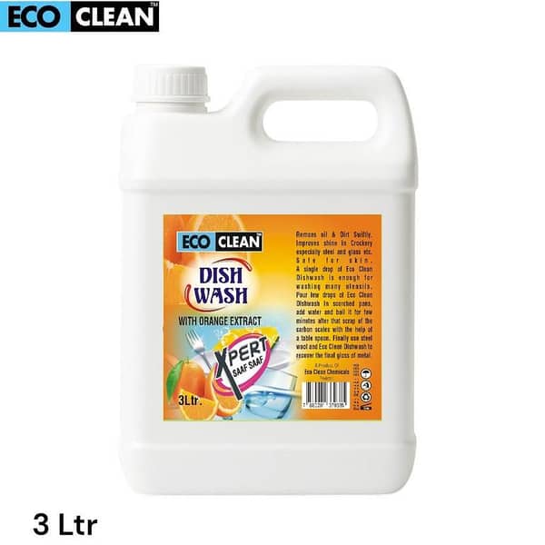 3 LITER ORANGE DISHWASH, DISHWASHING OR DISHWASHER LIQUID - SPECIALLY FOR GREASE CUTTING