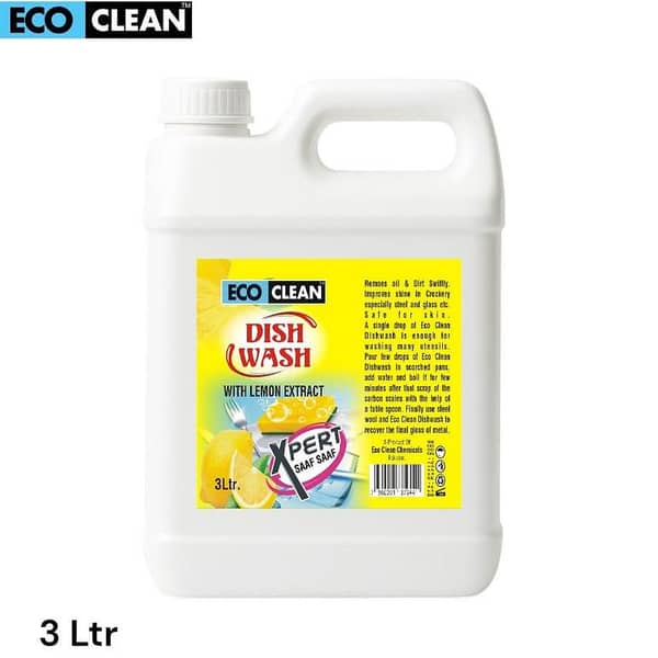 3 LITER LEMON DISHWASH, DISHWASHING OR DISHWASHER LIQUID - SPECIALLY FOR GREASE CUTTING