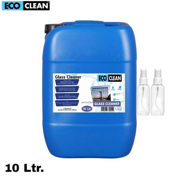 10L GLASS CLEANER & SHINER - PROFESSIONAL GRADE (WITH FREE REFILL BOTTLES)