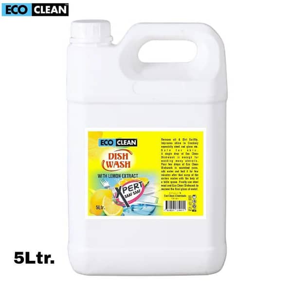 5 LITER LEMON DISHWASH, DISHWASHING OR DISHWASHER LIQUID - PROFESSIONAL IN GREASE CUTTING