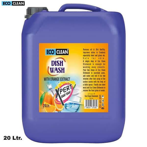 20L ORANGE DISHWASH, DISHWASHING OR DISHWASHER LIQUID - PROFESSIONAL IN GREASE CUTTING