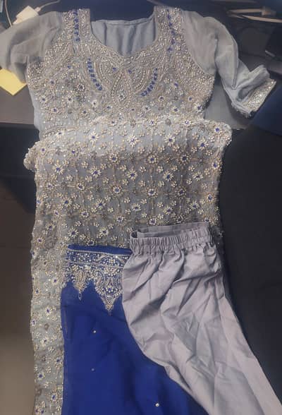 2 time used heavy weight 3 piece suit