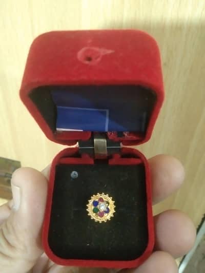 chandi ki Sindhi long gold plated