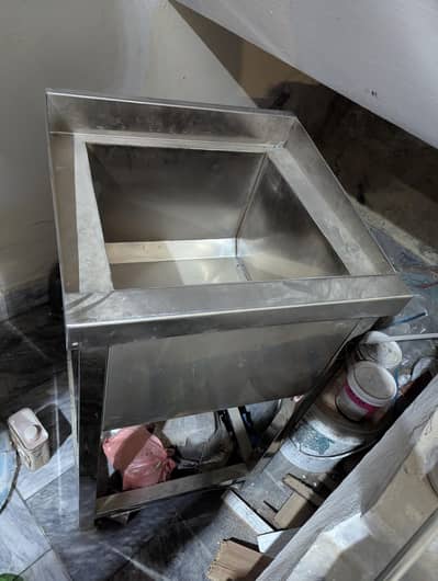 Restaurant Sink 2×2 Steel
