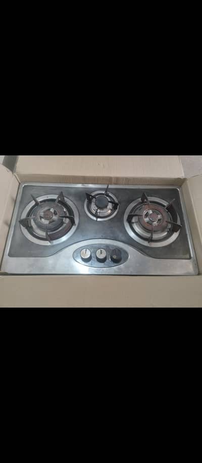 3 Burner Gas Stove  for Sale