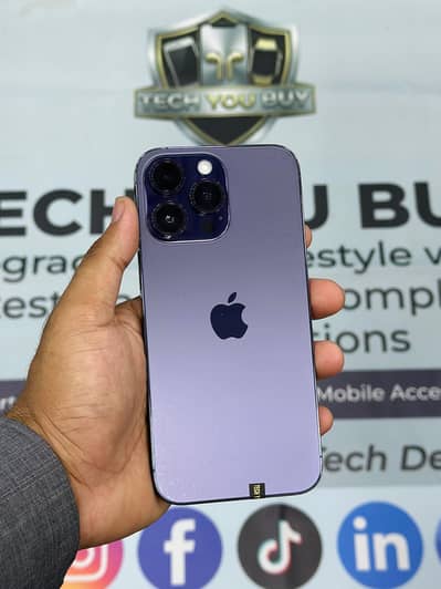 Iphone 14 Pro Max 128GB Pta Approved Water Pack At Tech You Buy