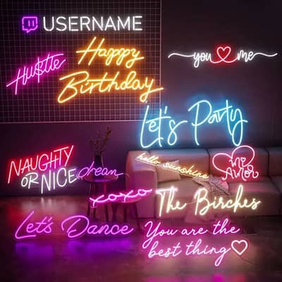 Signature Glow: High-Definition Custom Neon Sign Boards