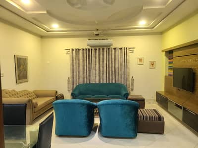 Kanal luxury furnished portion available for rent bahria town phase 3 Rawalpindi