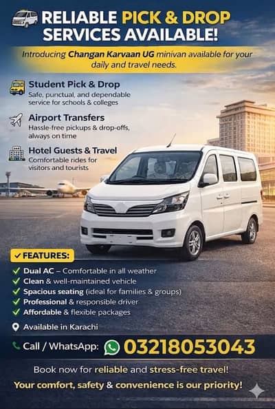 Pick & Drop Service In Karachi