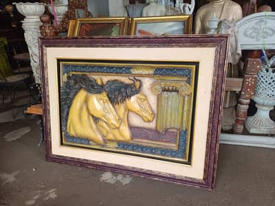 Imported velvet tapestry painting antique new unique rare