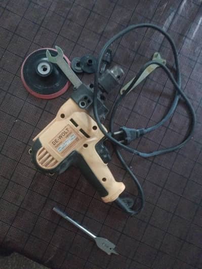 Electric buff mechine & drill combo 2nd hand 9/10