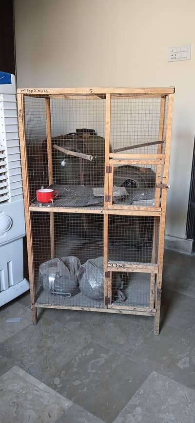 wooden cage for sale just 3k