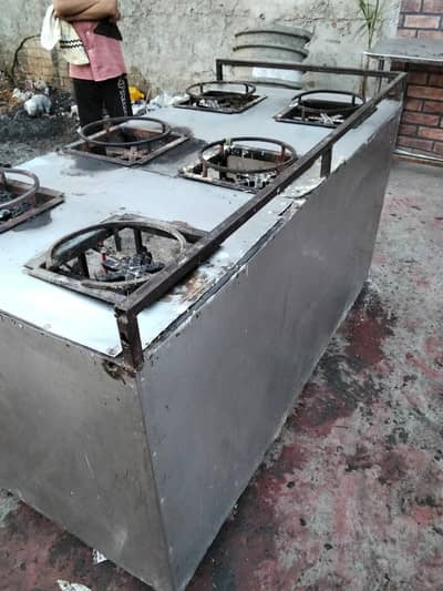 Hot Plate & Karahi Counter for Sale