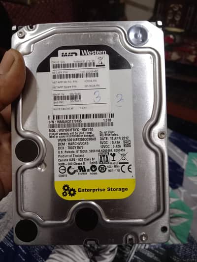 had disk 1 tb new condition