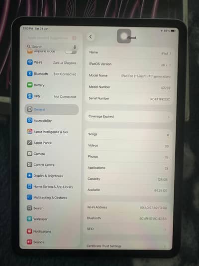 iPad Pro M2 Chip