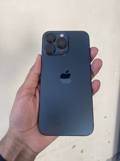 Iphone 15 pro max 256gb blue jv waterpack