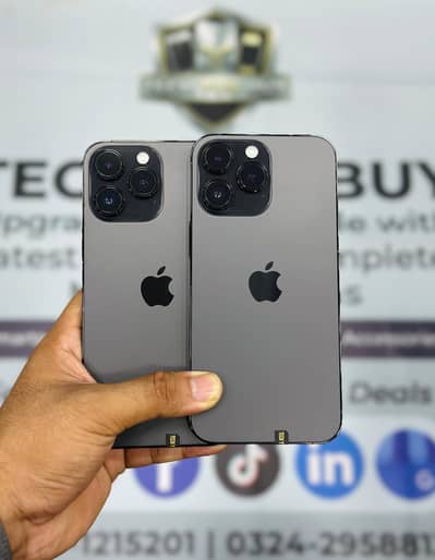 Iphone 14 Pro Max 128GB Pta Approved Fresh Condition Water Pack