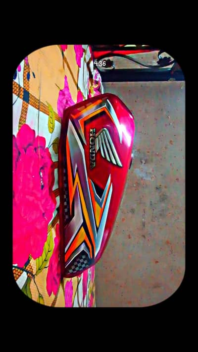 HONDA 125 2025 MODEL FUEL TANK