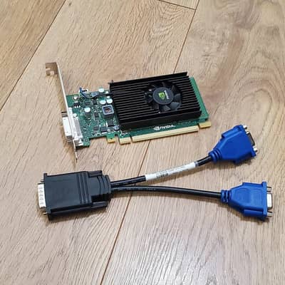 Nvidia NVS 315 1GB DDR3 –Multi-Display Card with VGA Adapter