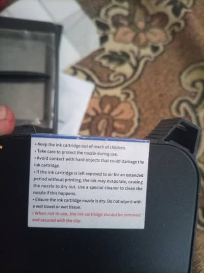 Handheld Thermal Inkjet Printer