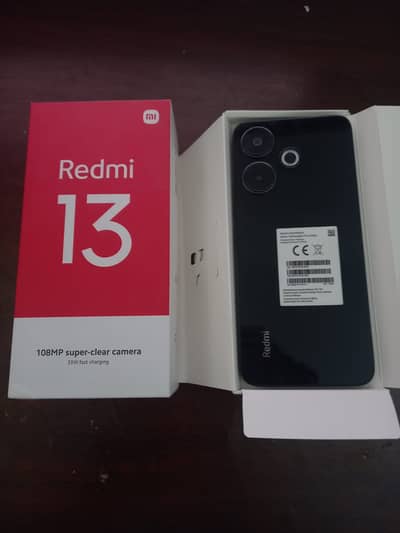 Redmi 13 | 10/10 Lush Condition | Complete Box & Original Charger