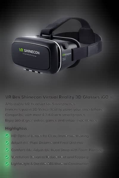 Product Description Step into the world of virtual reality with the V