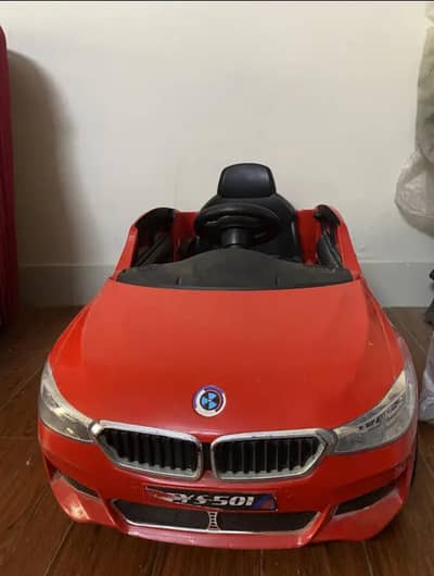 Kids car with multi remote new battery installed