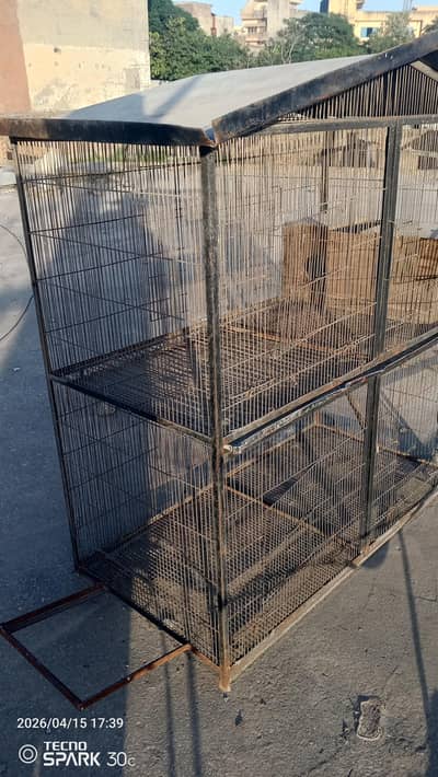 cage for parrots or hen's