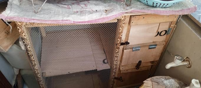 Brand New Wooden Bird Cage for Sale Unused
