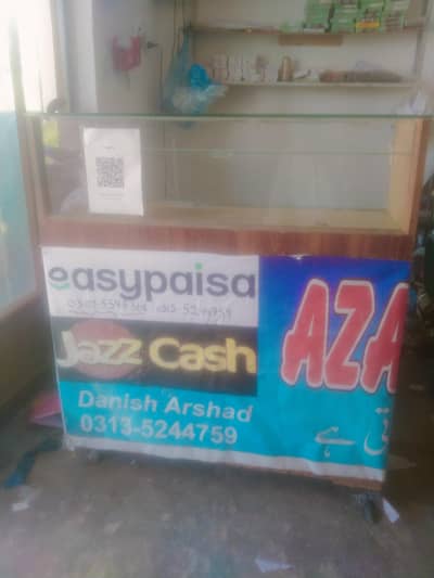 counter +rack for shop urgent sale contact 03135244759