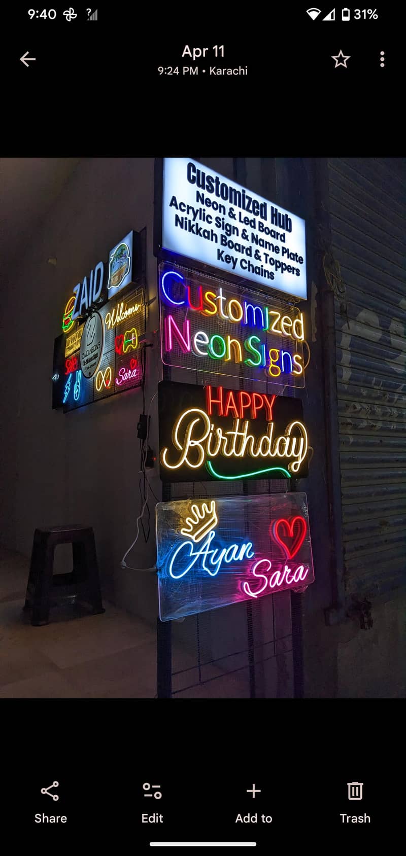 Neon light 1