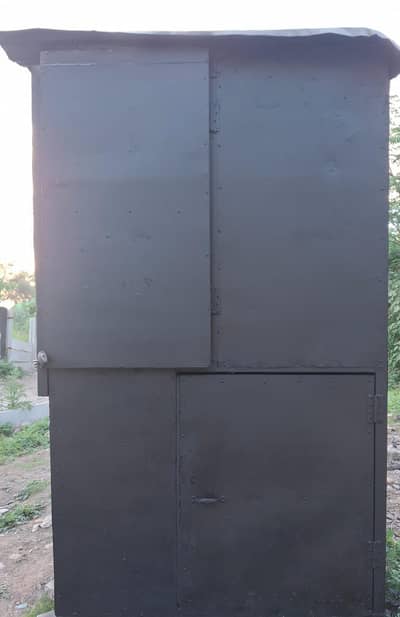 Iron Cabin for mobiles shop fast food and juices point