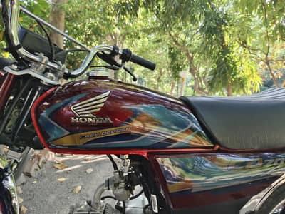 honda cd70 lush condition
