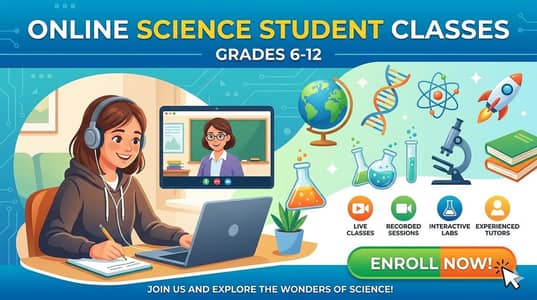 Online biology / Science Tutor (Class 6–10)